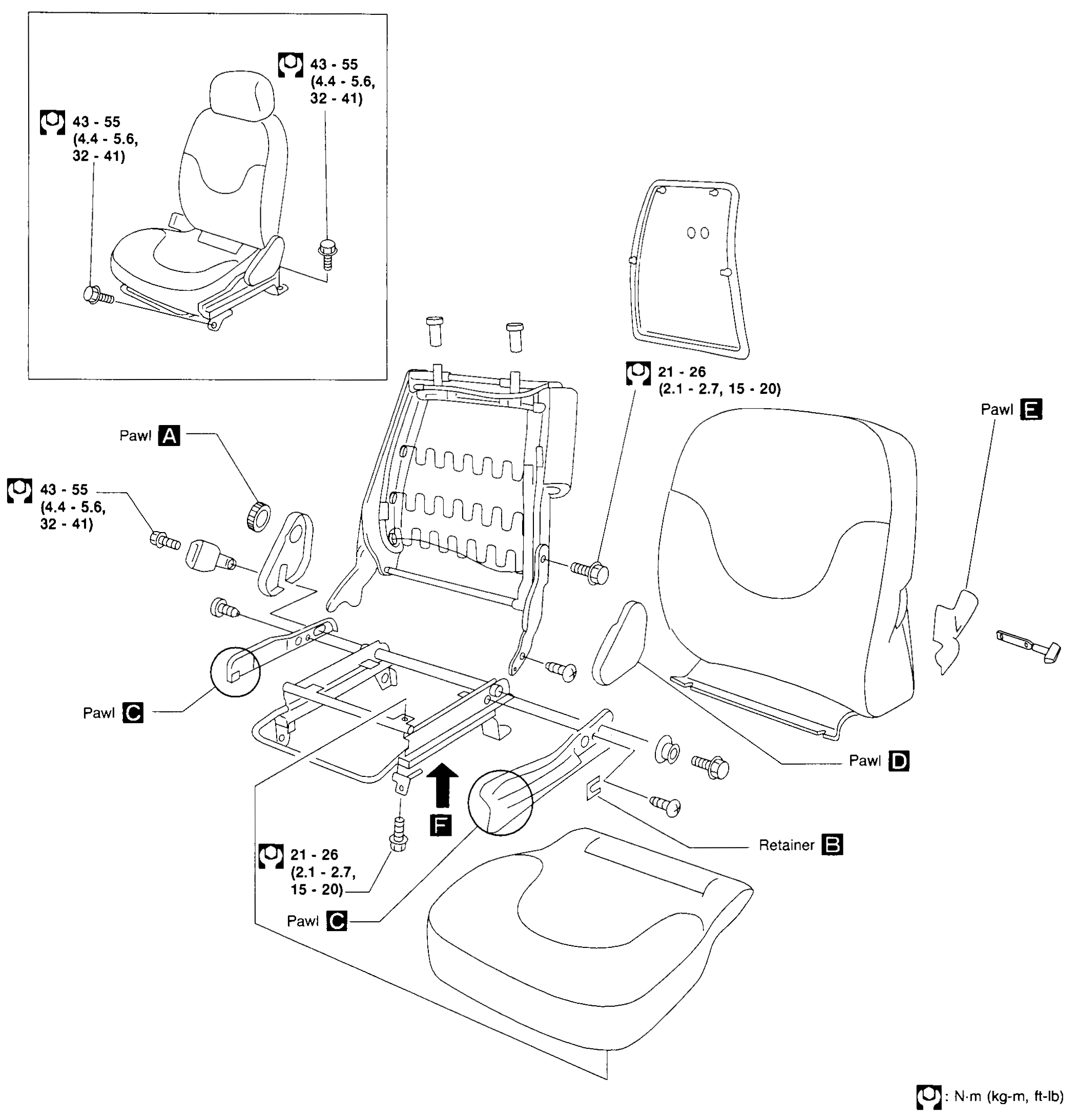 SEAT - Front Seat
