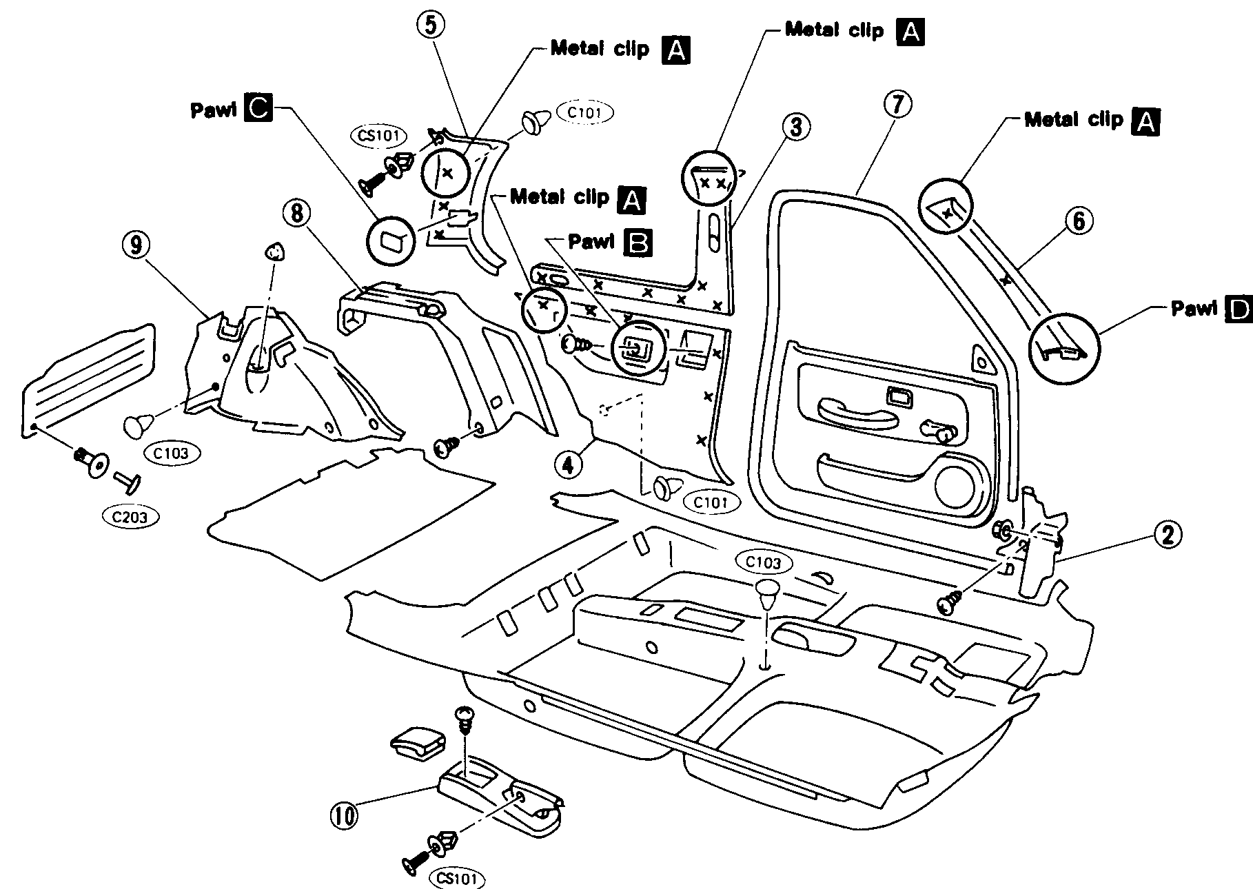 Parts diagram