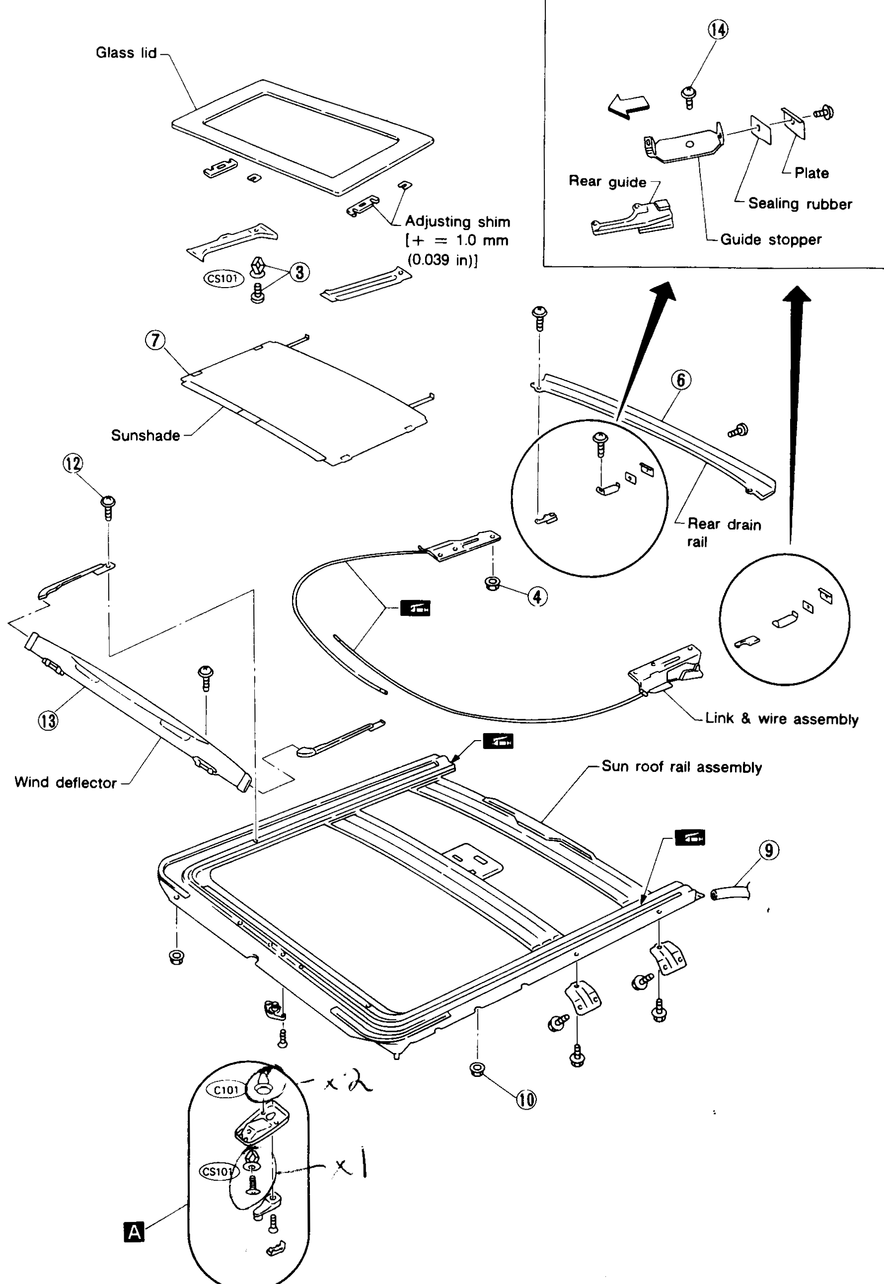 Parts diagram