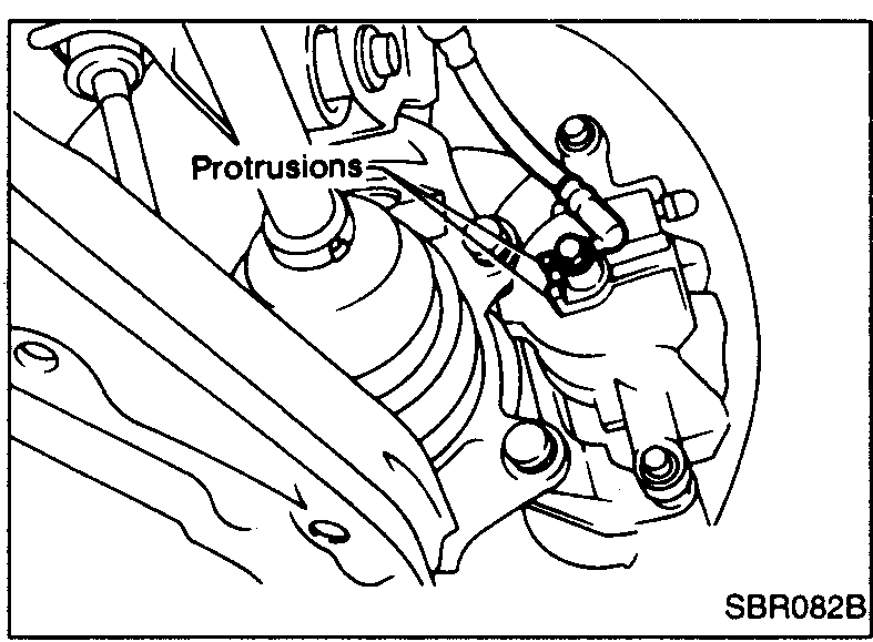 Cross-section detail of piston seal direction: dust seal at the top of the cylinder, piston seal in the groove inside the cylinder body with its lip pointing toward the closed end (cylinder bore) — pay attention to seal orientation on assembly.