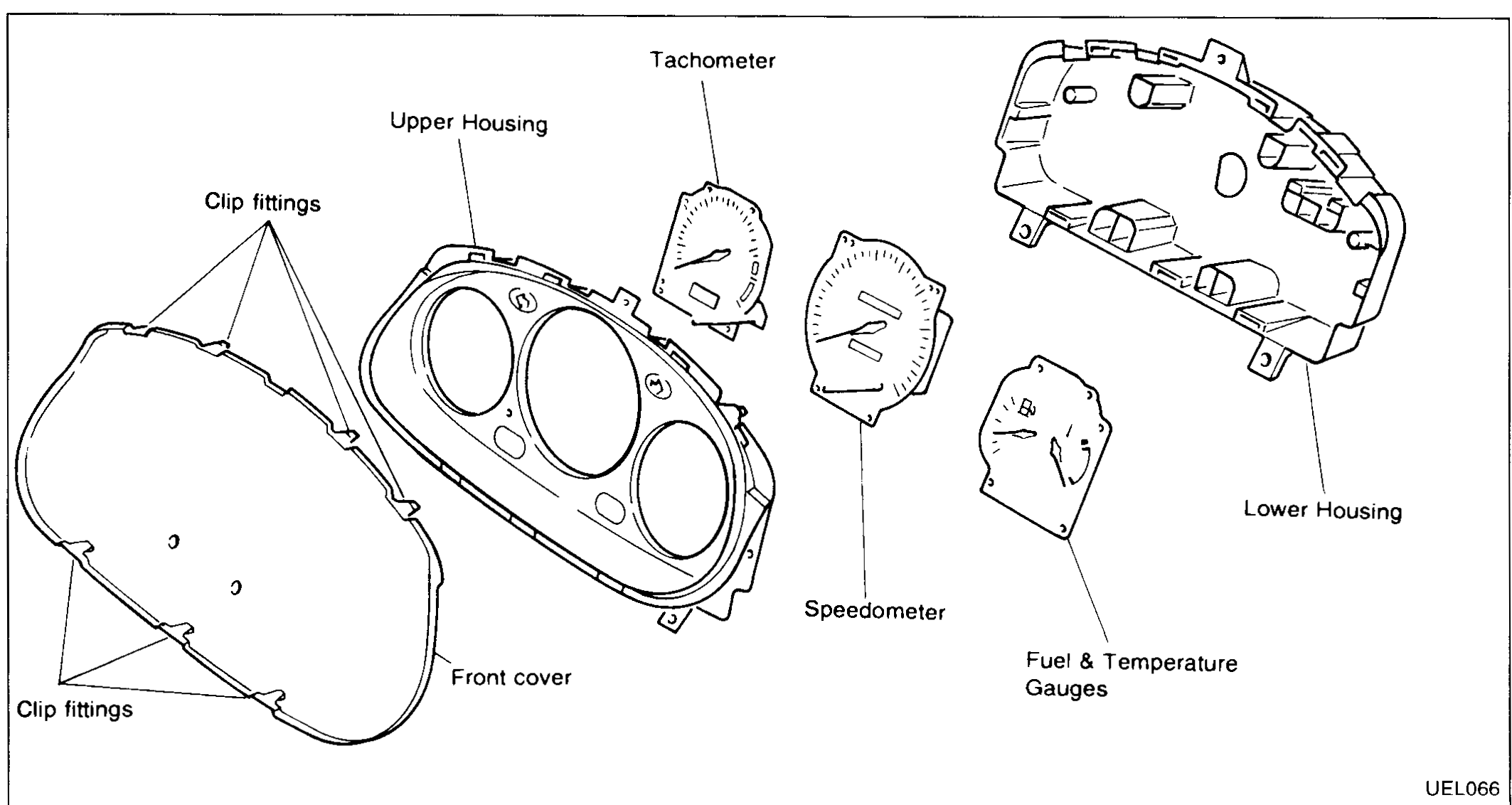 METER AND GAUGES — Instrument Pack — Disassembly / Installation