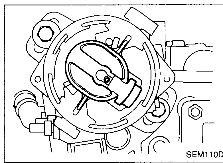 Crankshaft pulley with timing degree marks. A 'Pointer' callout points to the timing pointer; the pulley scale shows TDC, 5°, 10°, 15°, 20° marks. Illustrates setting No. 1 piston at T.D.C.