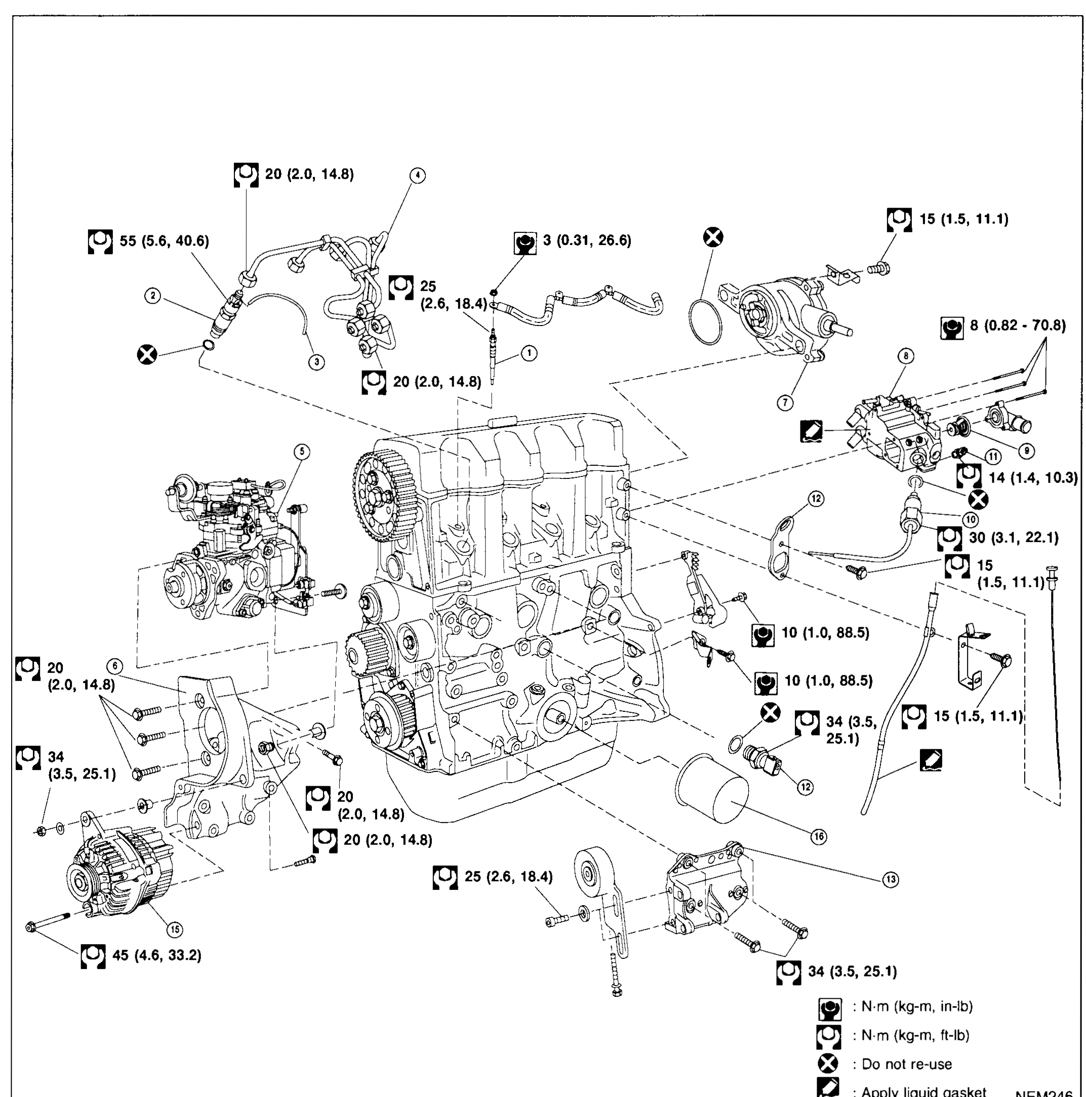 OUTER COMPONENT PARTS (Cont'd) (Supplement-V)