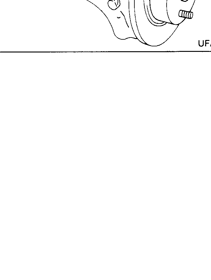 Top-down diagram of two front tires with 'Lines parallel to center line of body' shown along the inside edges. Dimensions 'A' (rear distance between scribed lines) and 'B' (front distance) are marked, plus included angle θ at the front meeting point. 'Front' arrow points down-left. Formulas: 'Toe-in = A − B' and 'Toe-in = 2θ'.