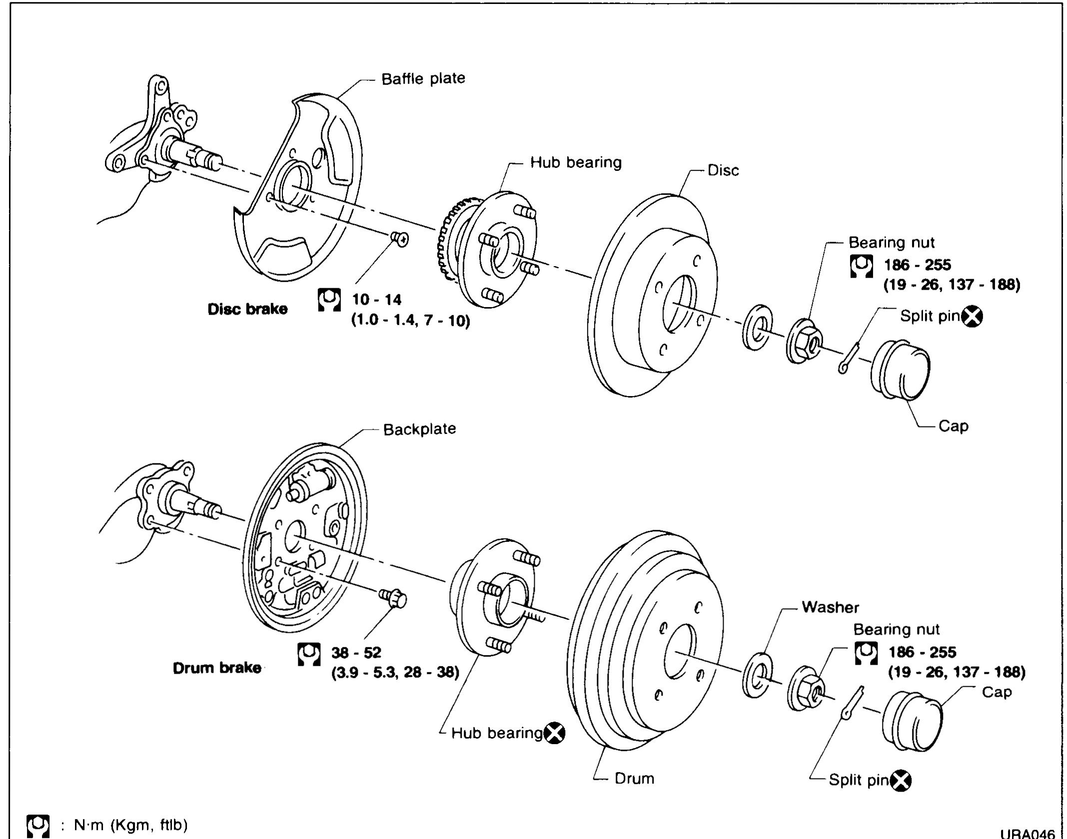 REAR AXLE — Wheel Hub